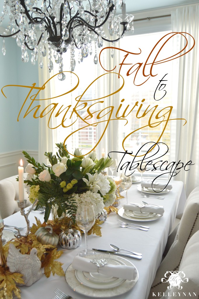 Fall to Thanksgiving Table