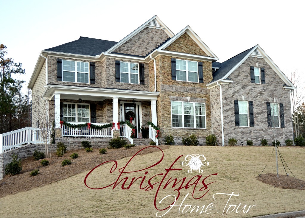 Christmas Home Tour Blog Announcement