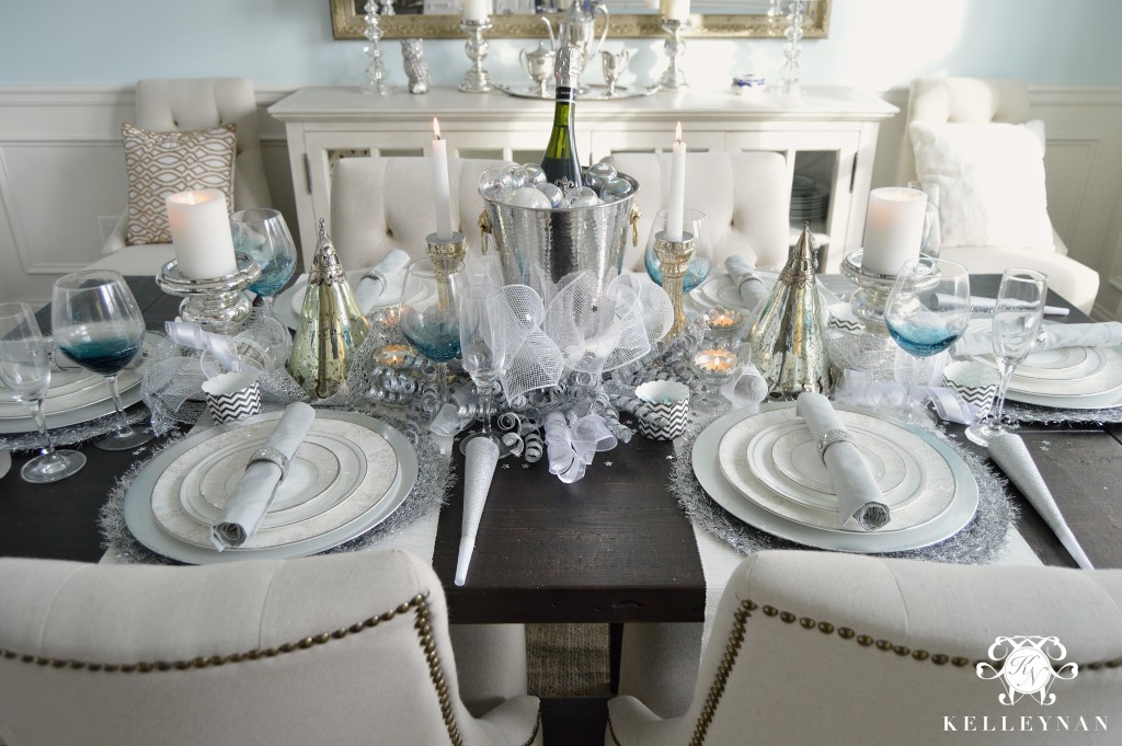 New Year's Eve Tablescape