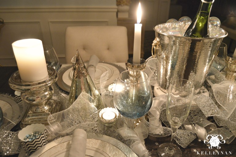 Creating a New Year's Eve Table - Kelley Nan