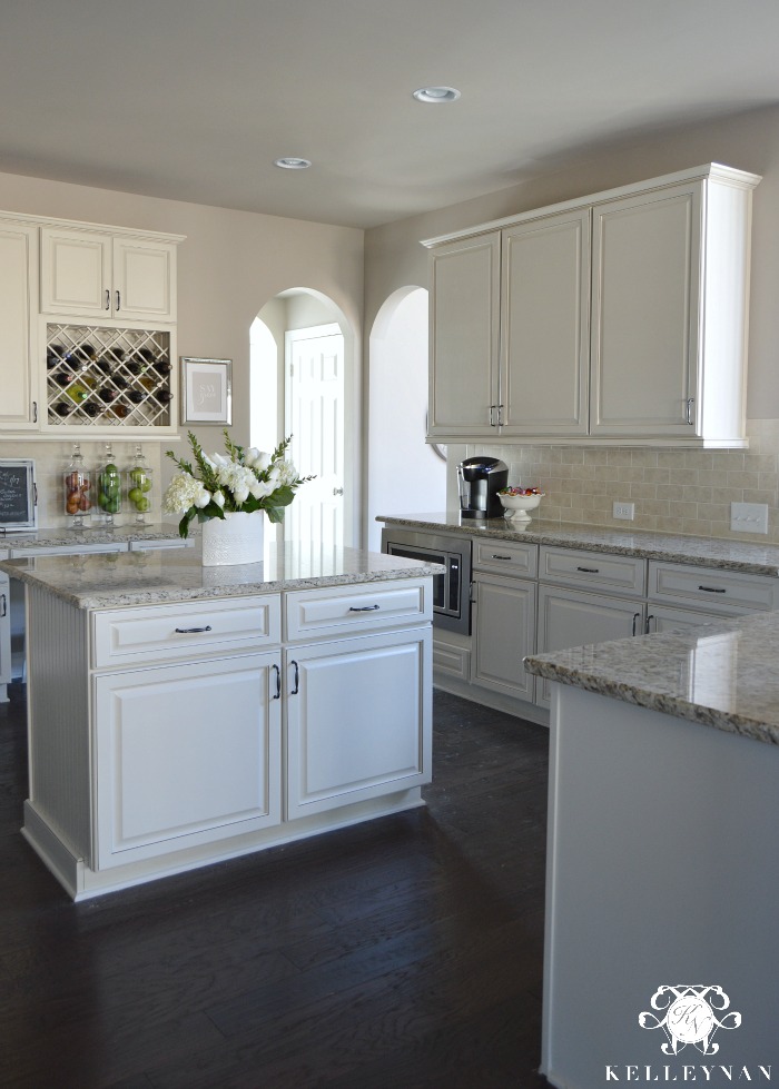 Agreeable Gray Kitchen Cabinets - Kitchen Makeover- Kelley Nan