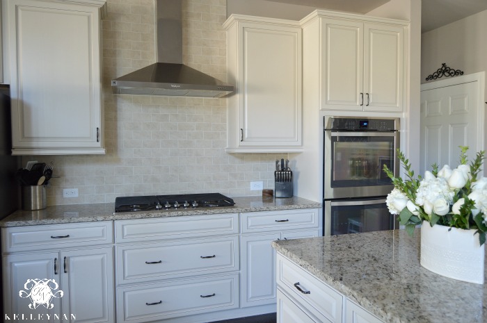 Agreeable Gray Kitchen Cabinets - Kitchen Makeover- Kelley Nan