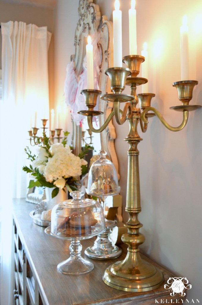 Valentine's Day Candelabras