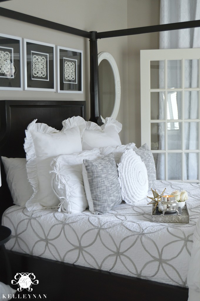 White Guest Bedding