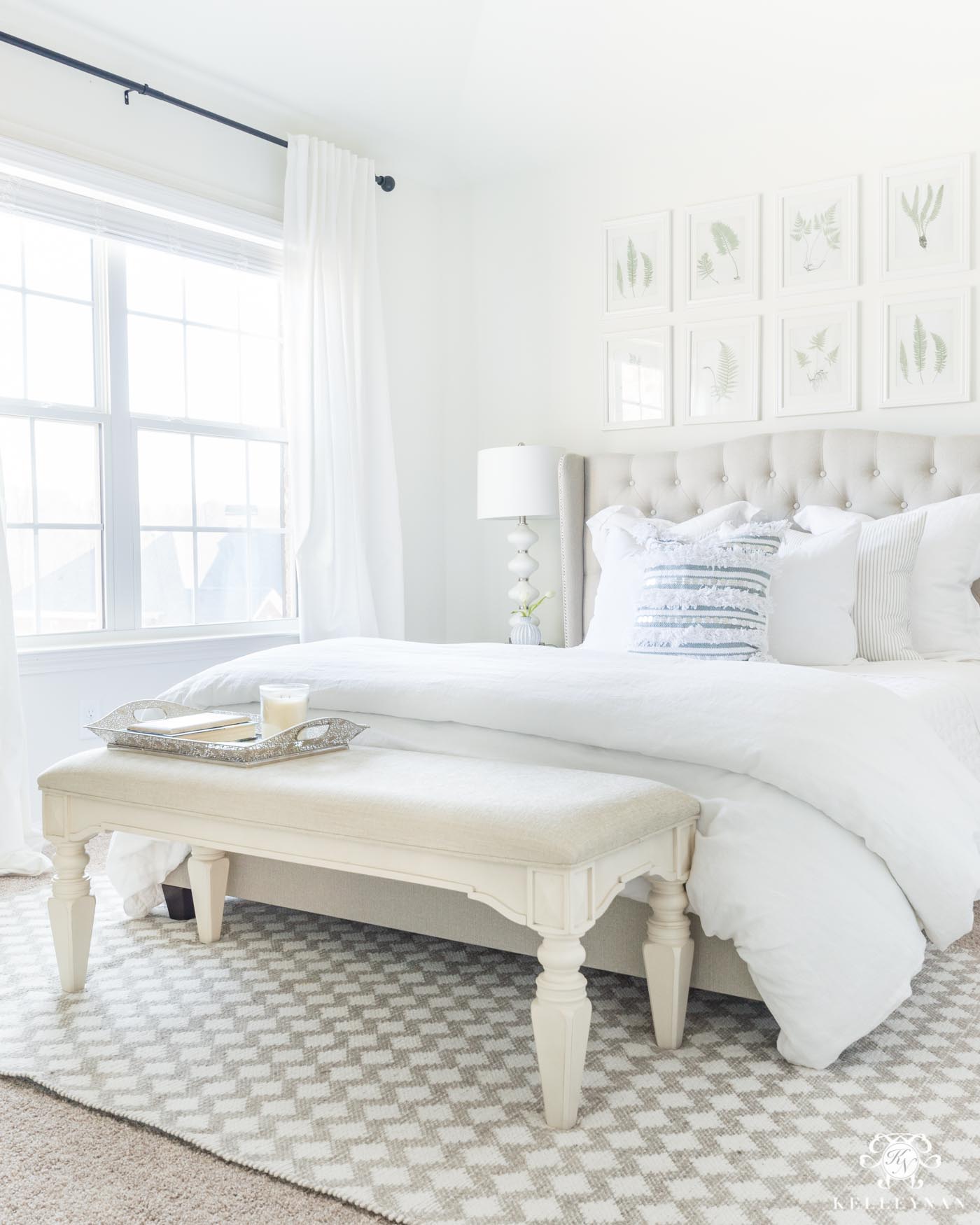 Favorite Inexpensive white linen-like curtains: Ikea Ritva Drapes