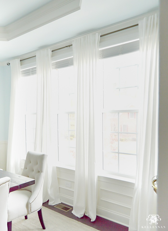 ikea ritva drapes: the best inexpensive white curtains