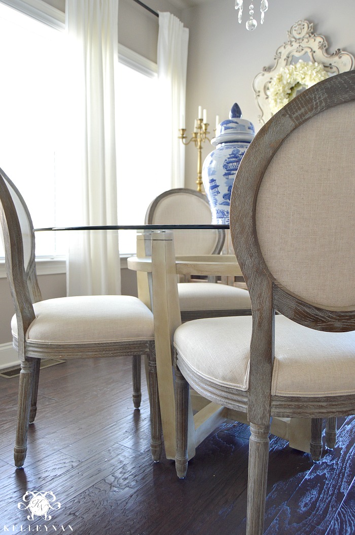 Chalk painted dining table and chairs new arrivals