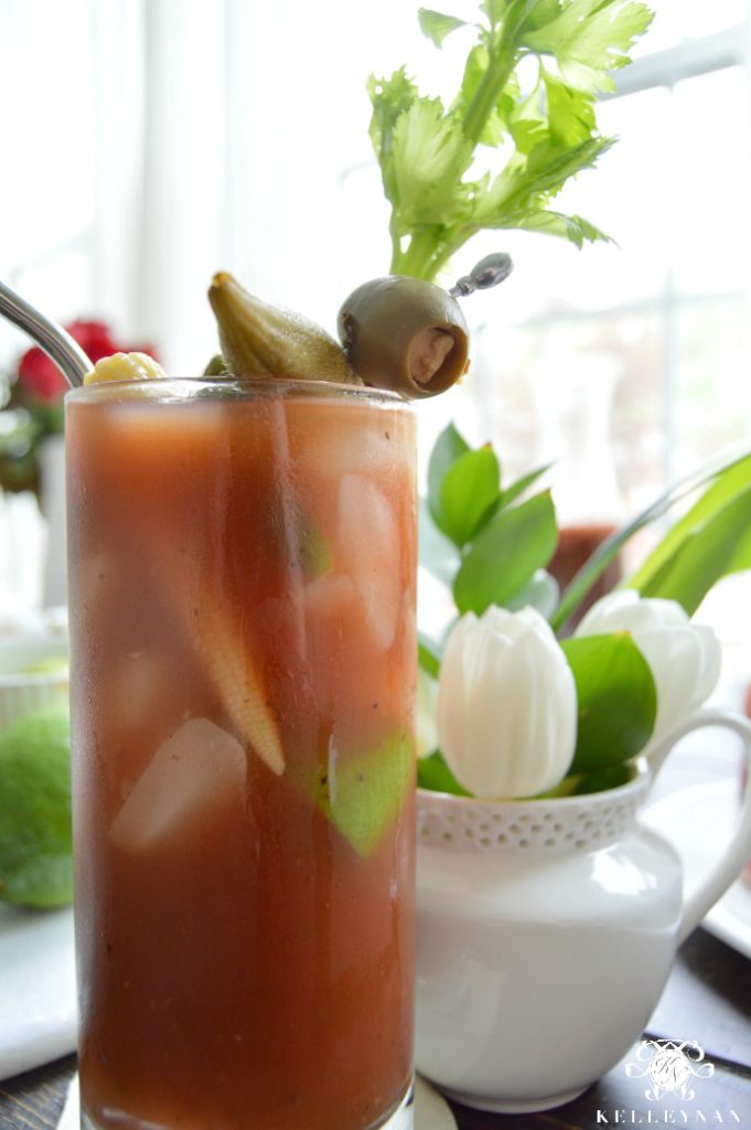 Build Your Own Bloody Mary Bar (& the BEST Spicy Bloody Mary Recipe)
