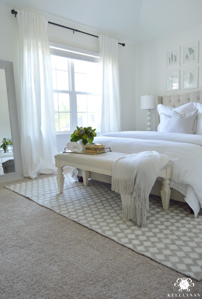 White Guest Bedroom Retreat