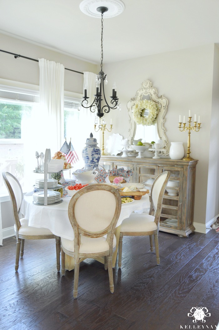 How to Style a Food Table - Kelley Nan