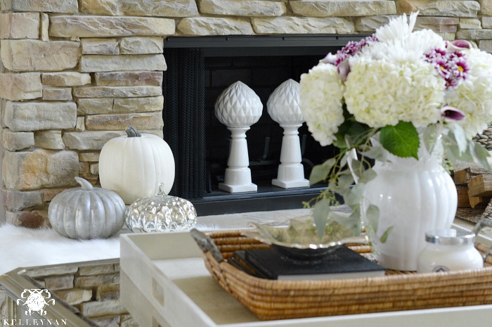 fall-fireplace-with-pumpkins-fall-decorating-ideas