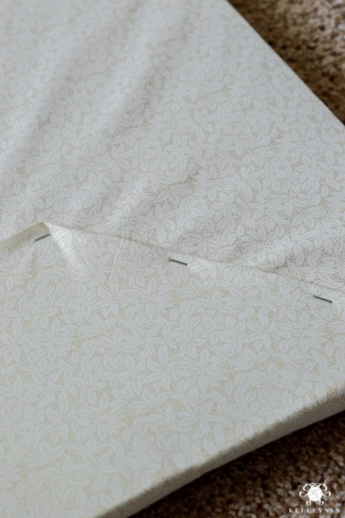 Easy, Stapled DIY Window Seat Cushion - Kelley Nan