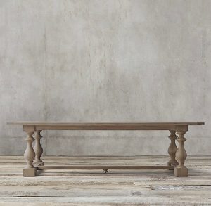 restoration-hardware-trestle-table