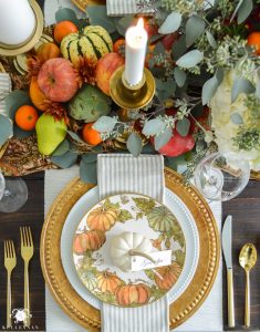 A Traditional Thanksgiving Table with Pottery Barn - Kelley Nan