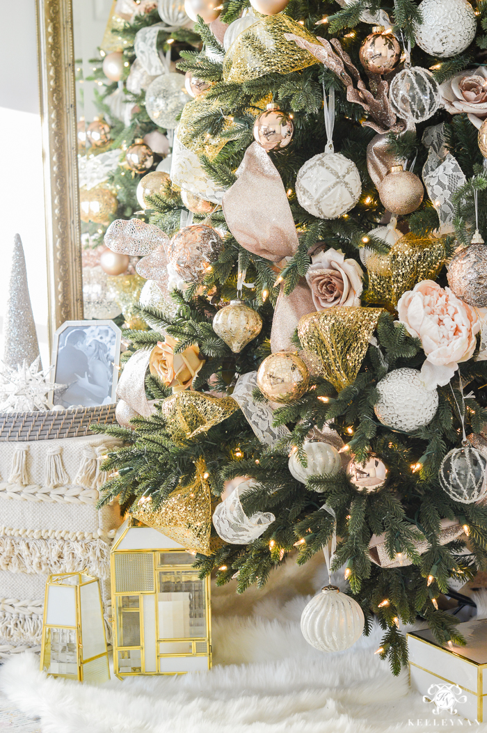 Silver and Gold Christmas Tree Theme Theme - Balsam Hill Blog