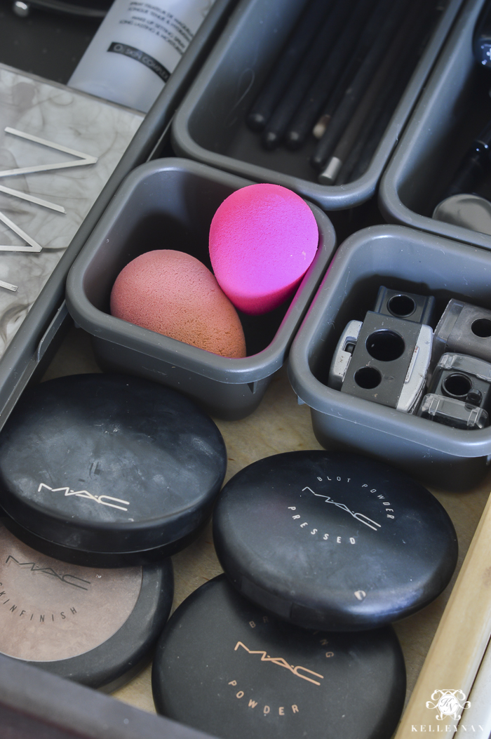 Organization Ideas When There's No Drawers in the Bathroom- Kelley Nan