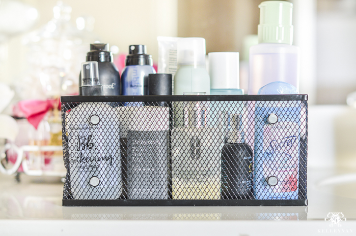 Makeup Organization Tips & Best Acrylic Makeup Organizer - Kelley Nan