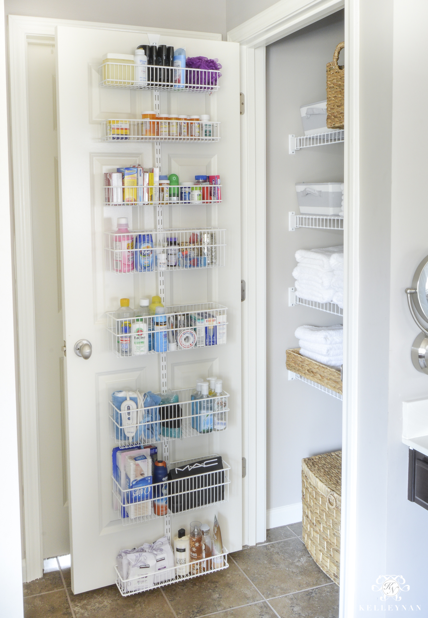 Closet Door Storage Space