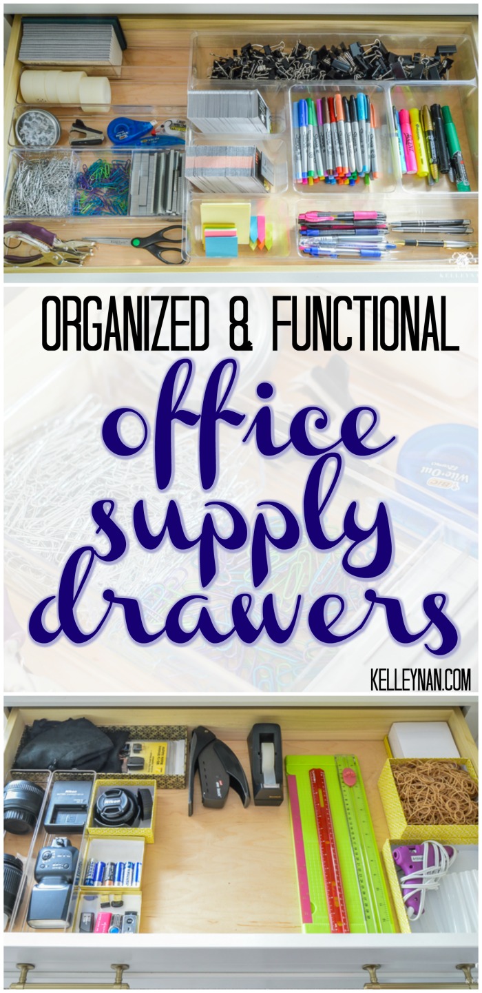 Six Office Organization Ideas - Kelley Nan