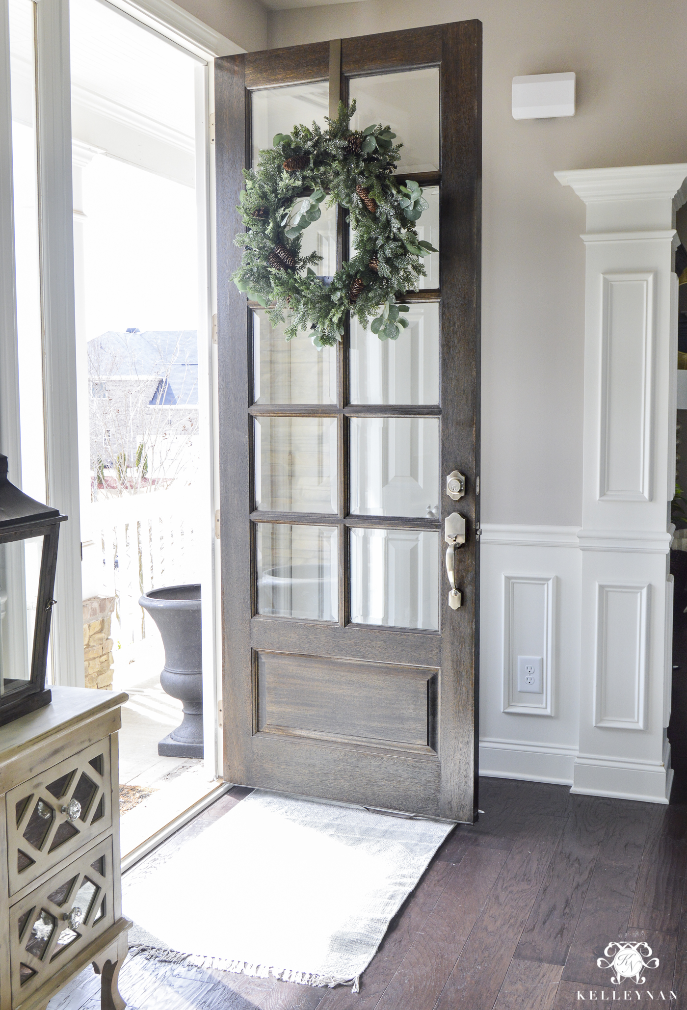 Organized Foyer Coat Closet Before And After Makeover Kelley Nan