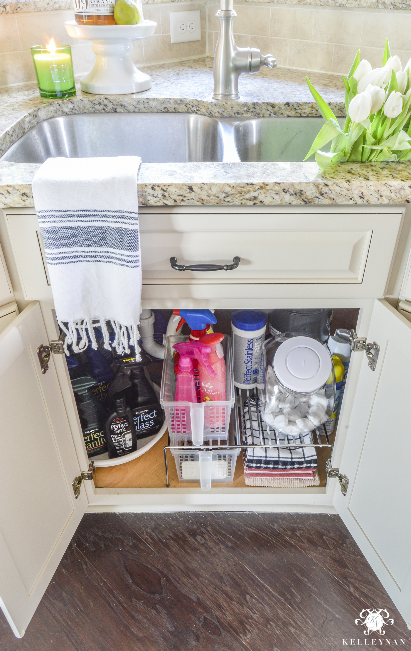 Under the Kitchen Sink Organizers & Cabinet Solutions - Kelley Nan