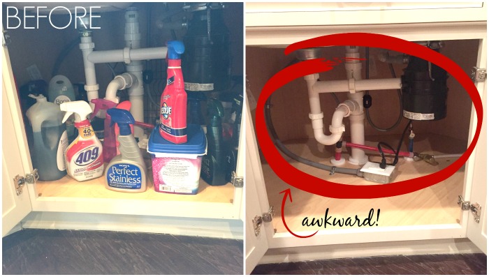 Under the Sink Organization: Before and After! - unOriginal Mom