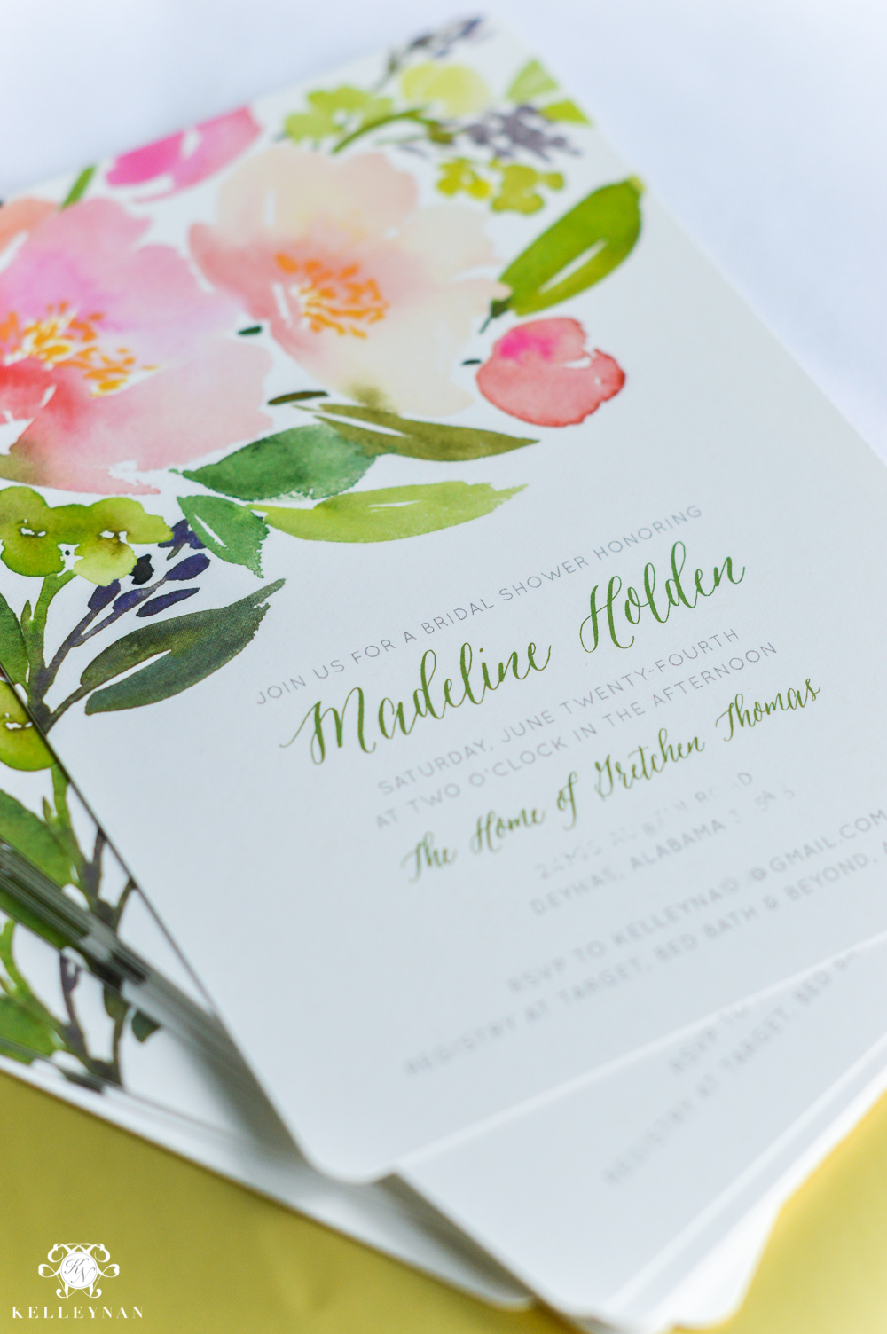 Bridal Shower Invitation Cards Designs 5