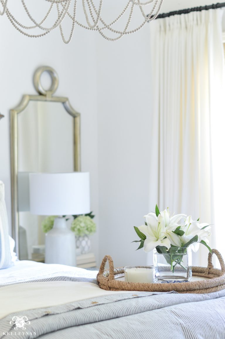 One Room Challenge Classic Blue and White Guest Bedroom Reveal