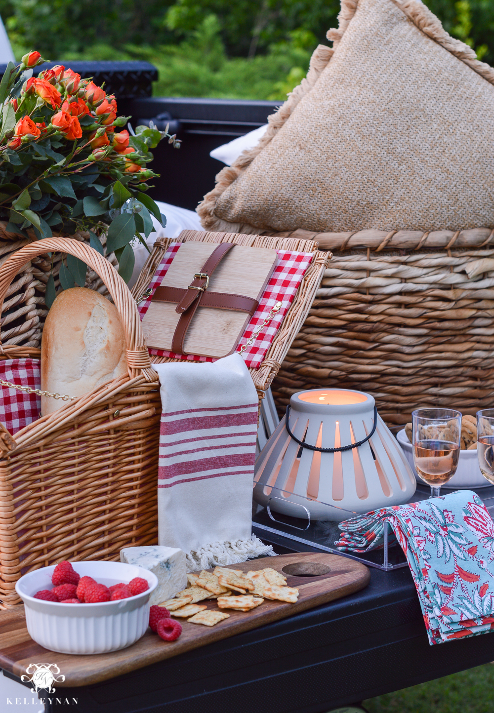 Picnic and Tailgate Ideas and Setup- fancy tailgate ideas