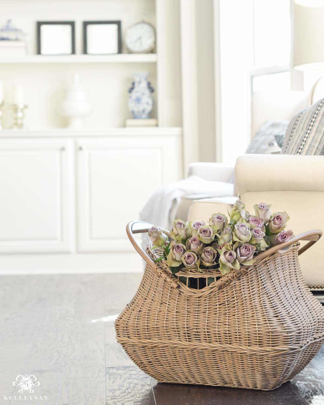 basket of flowers