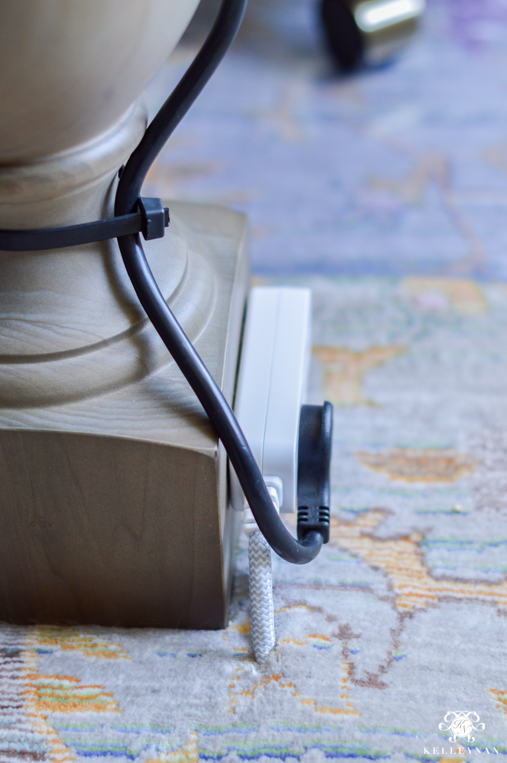 How to Hide Cords from Charging Stations on Desk