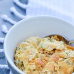 Favorite Casserole Side Dish- Cheesy Broccoli Cauliflower Casserole