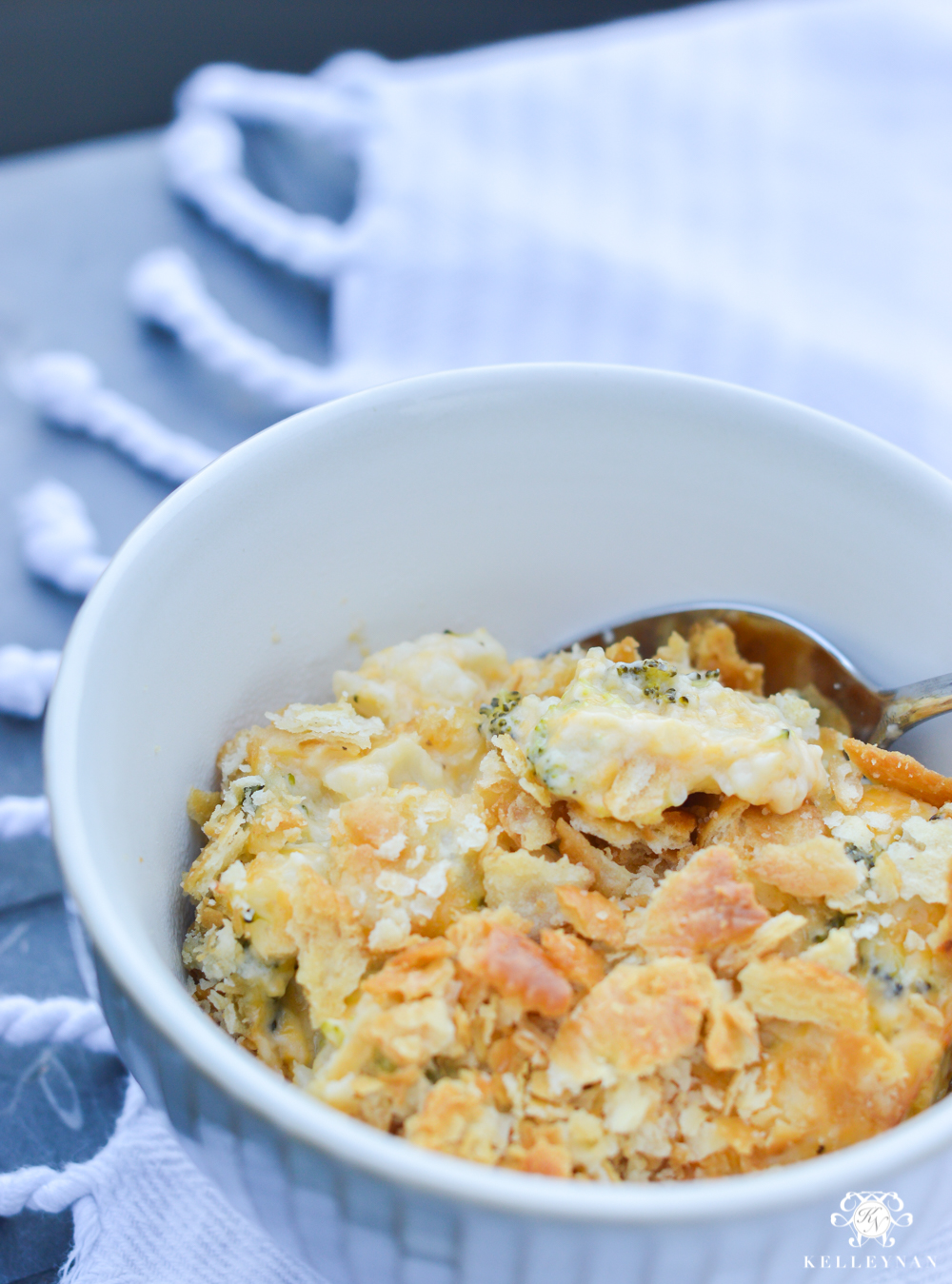 Favorite Casserole Side Dish- Cheesy Broccoli Cauliflower Casserole