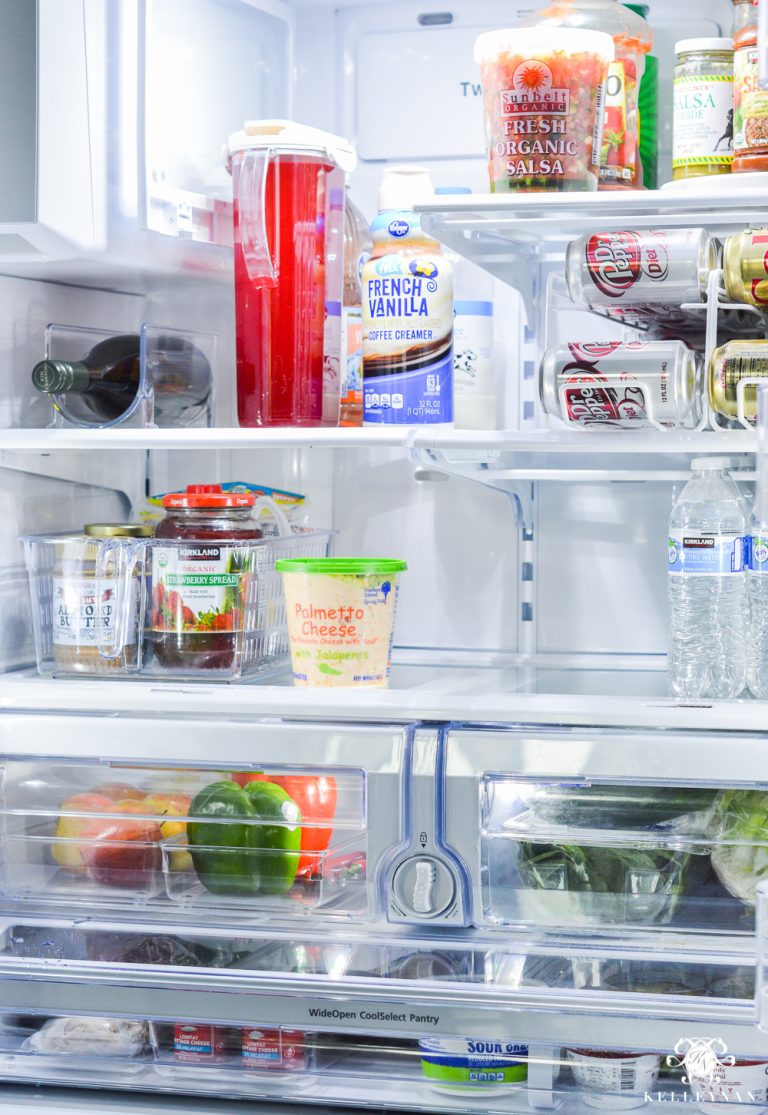 Top 9 Refrigerator Organization Solutions and an Organized Fridge