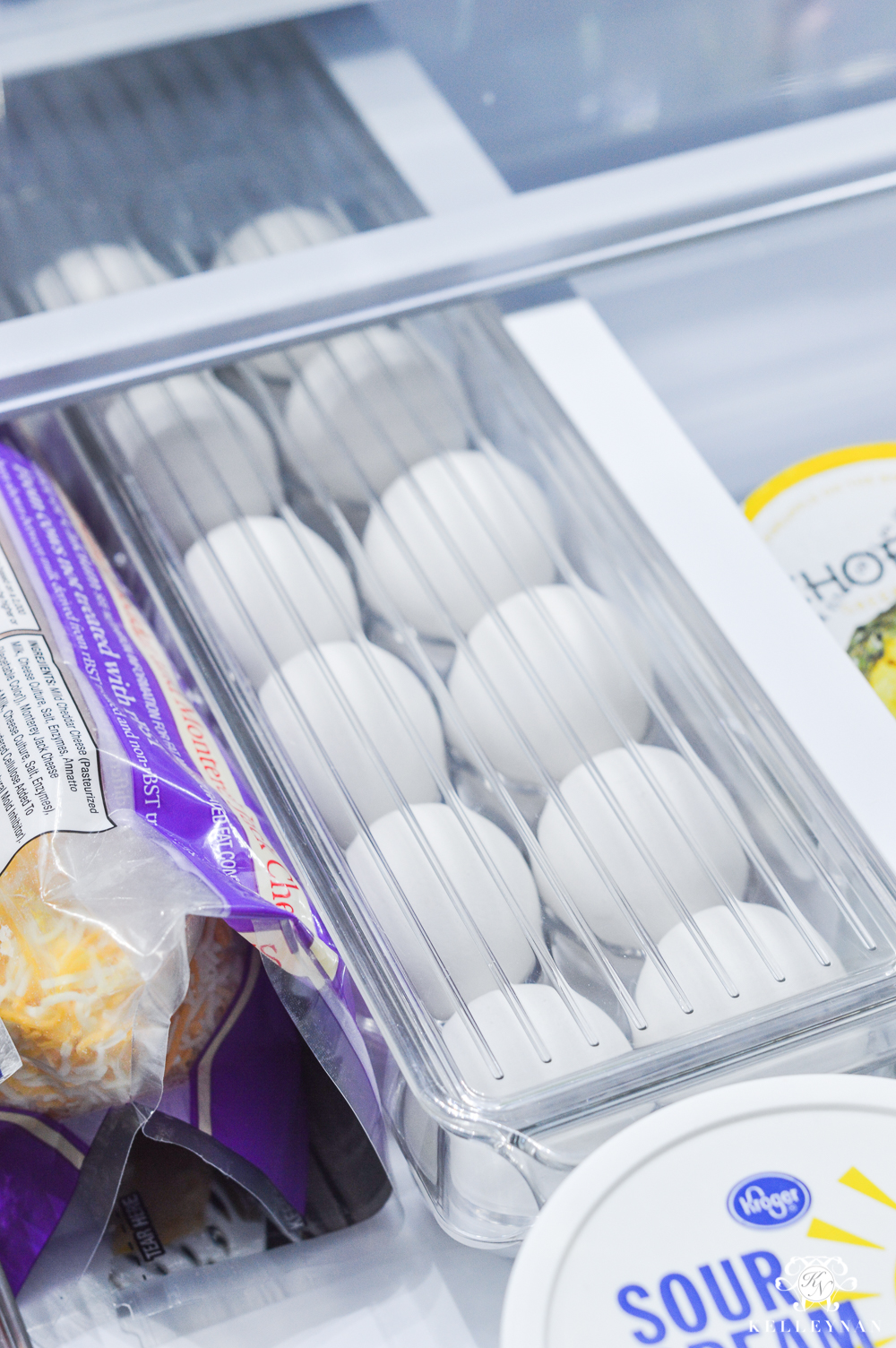 Refrigerator Organization and Best Ways to Organize the Fridge- plastic egg carton