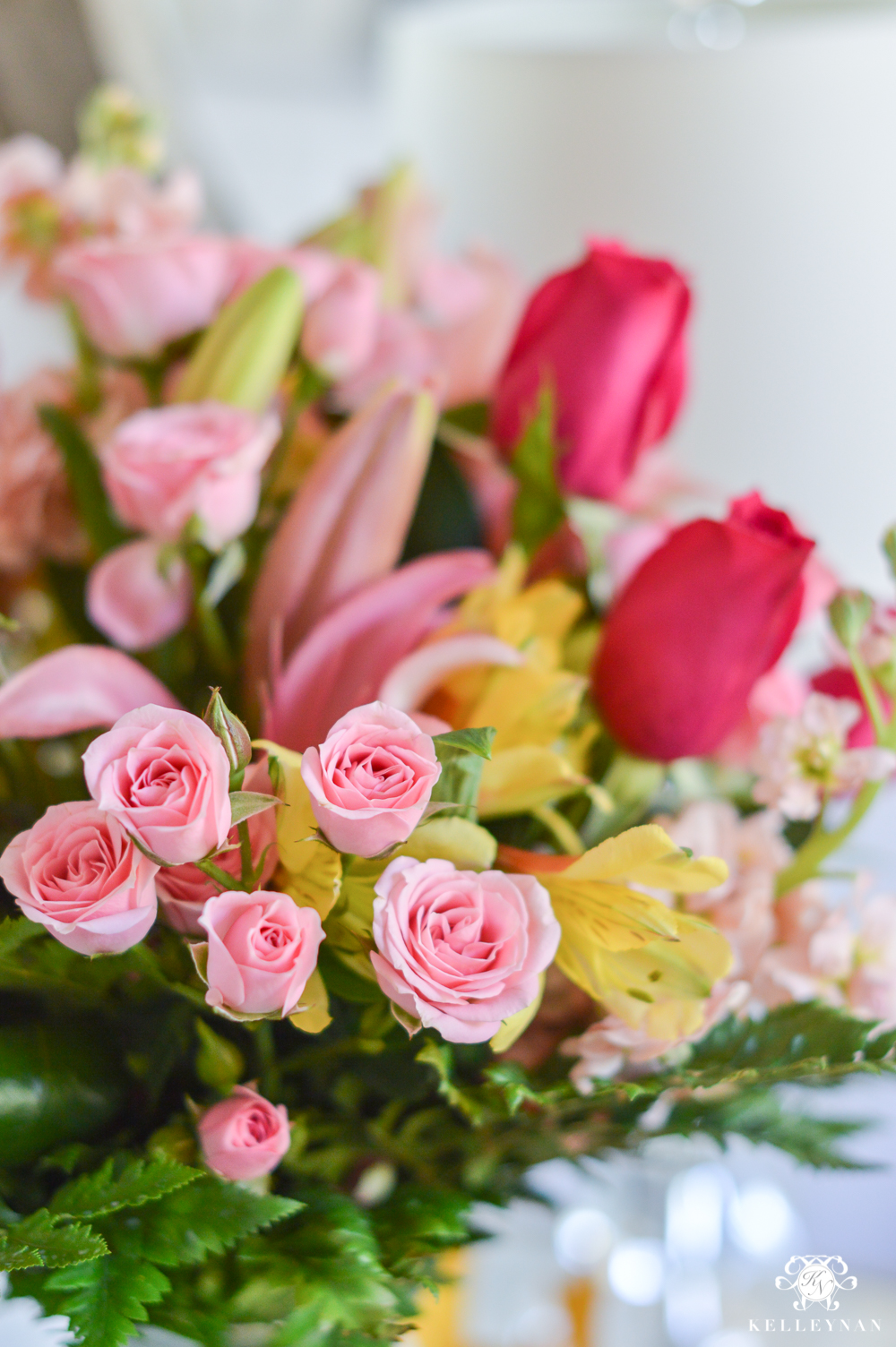 Roses and lilies from FTD