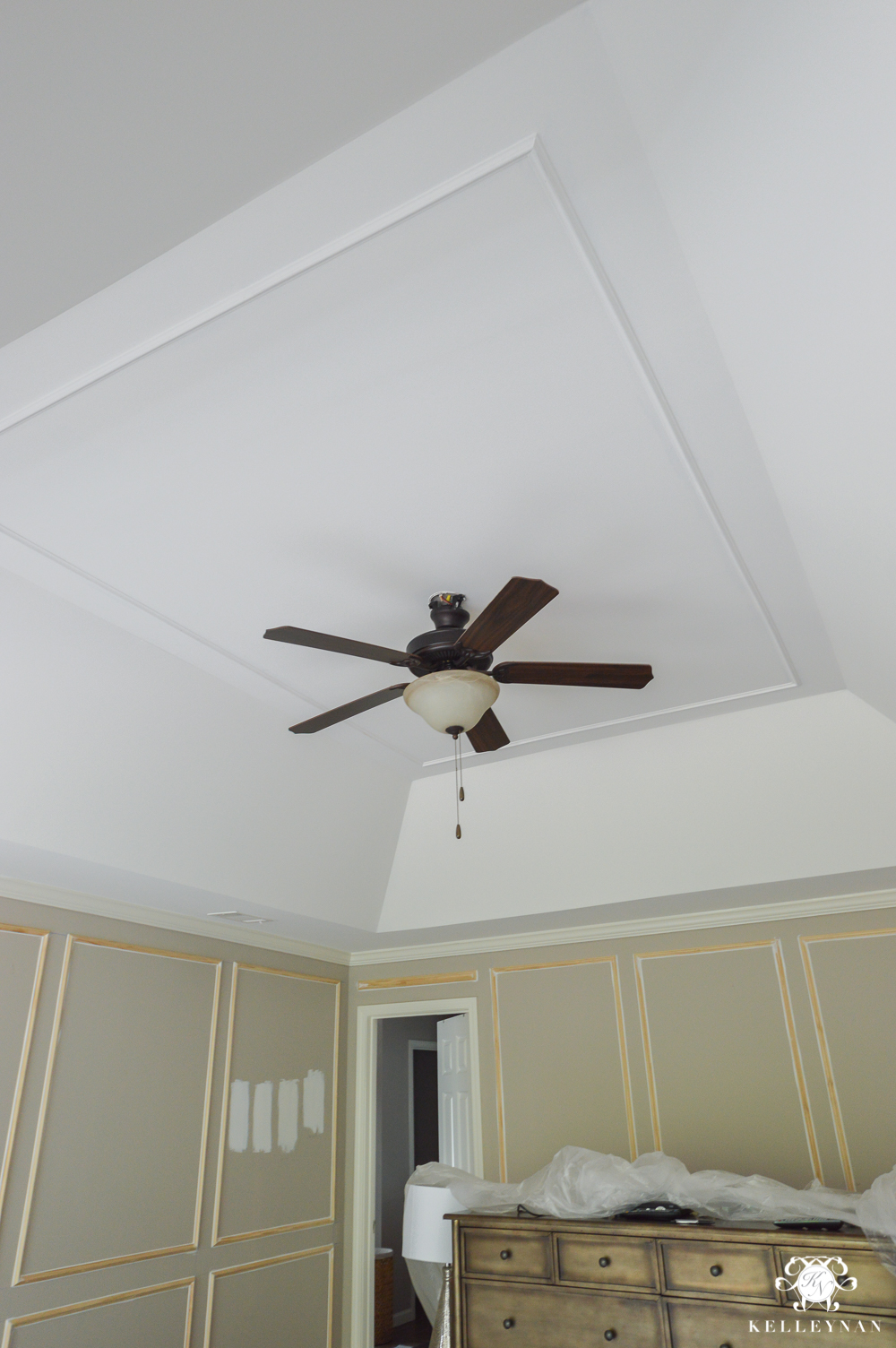 Tray Ceiling trim with Metrie molding