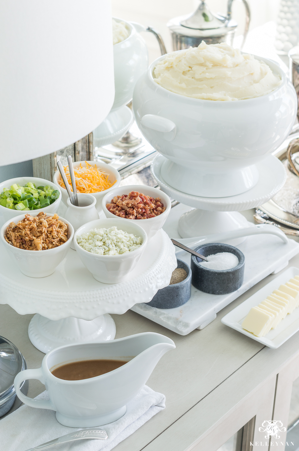 What to put on a mashed potato bar