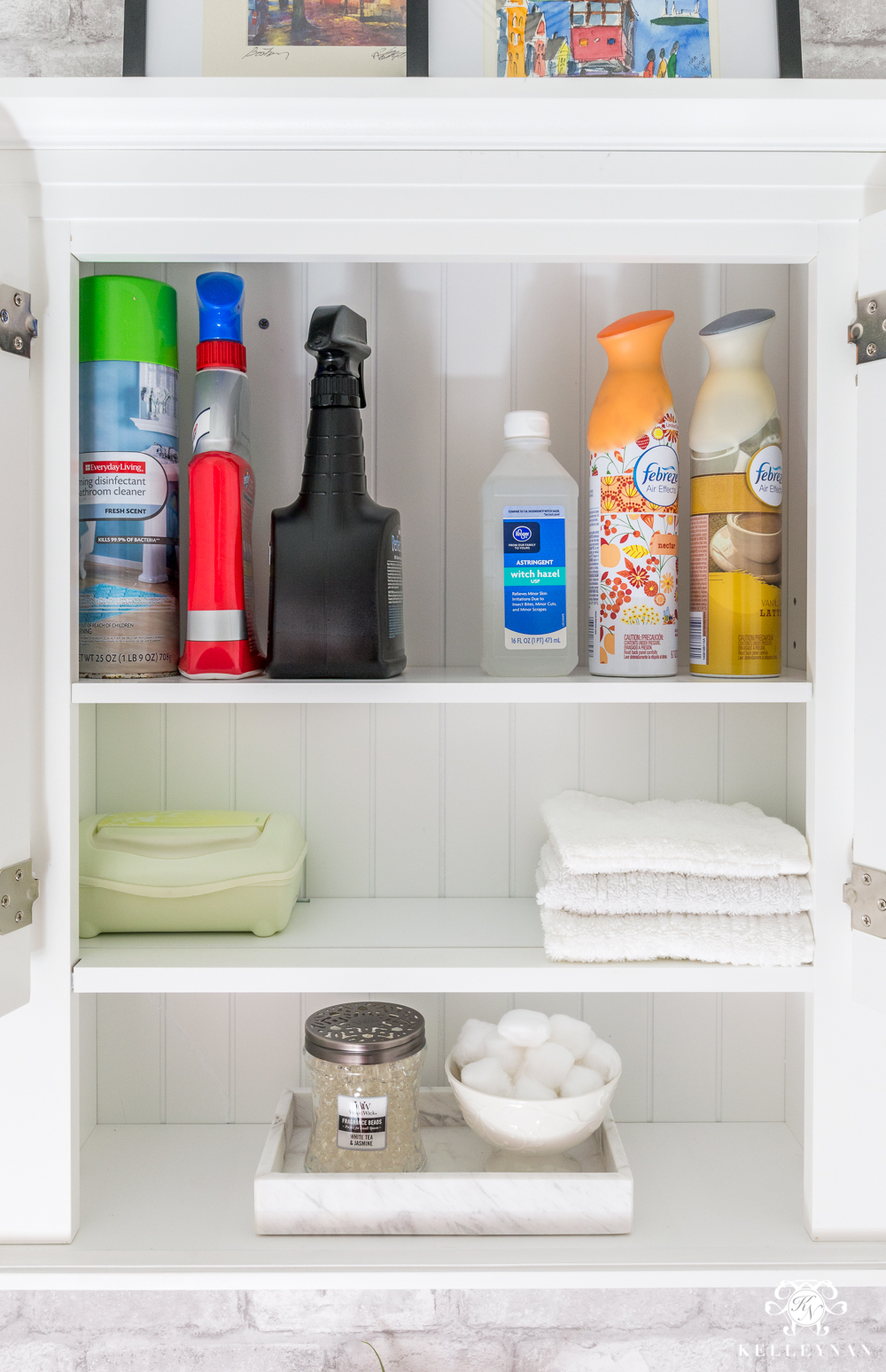 Bathroom Cabinet Storage Ideas in the Toilet Room