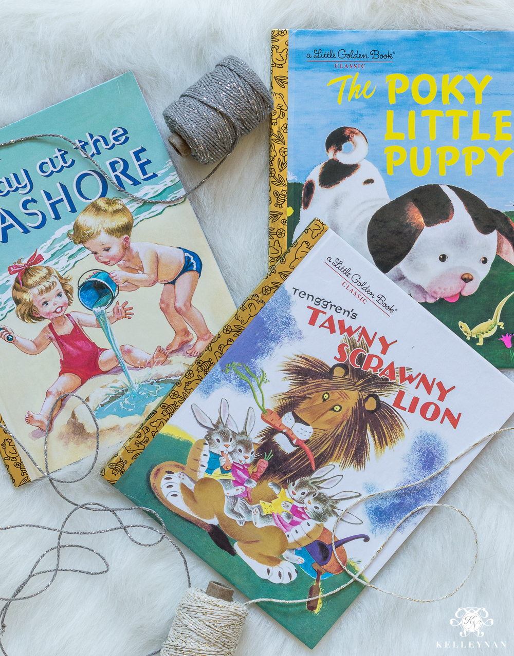 Little golden books as a perfect child neighbor gift