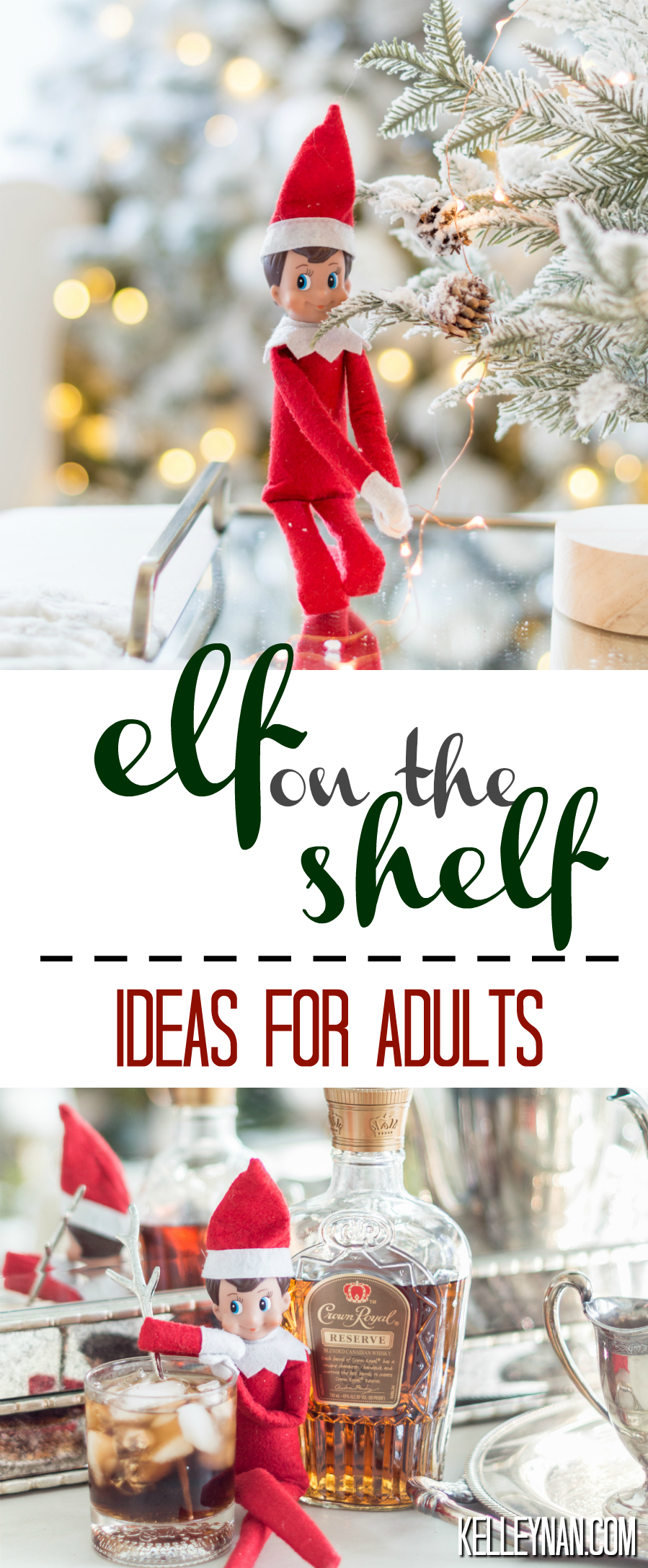 adult elf on shelf ideas