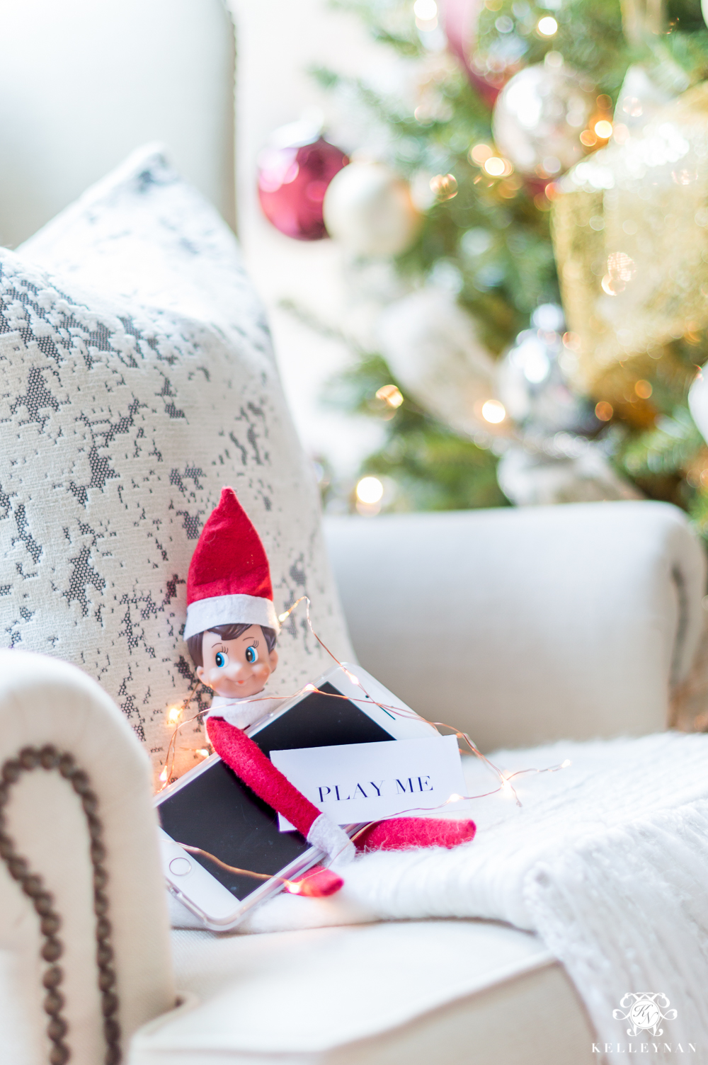 Adult Elf on the Shelf -- Fun couples tradition for Christmas