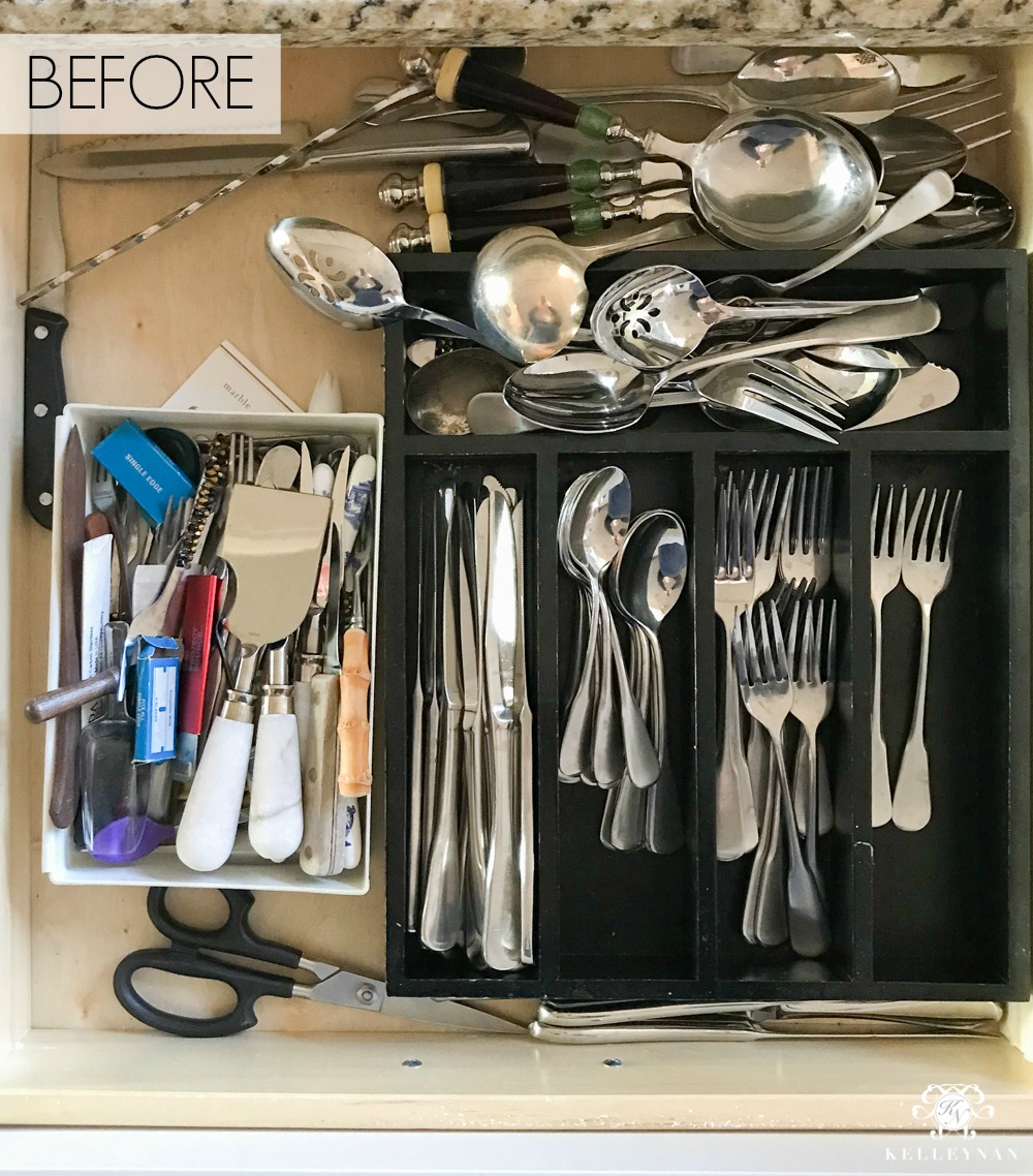 Organized Kitchen Drawers Real Solutions For Real Kitchens Kelley Nan