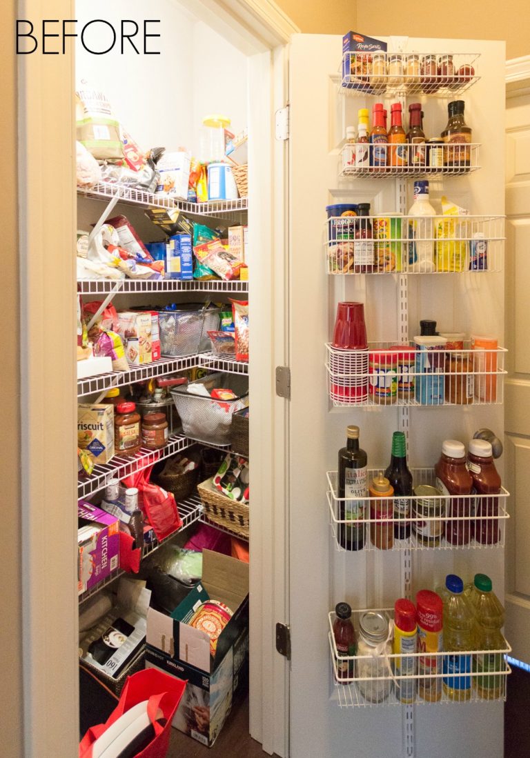 Nine Ideas to Organize a Small Pantry with Wire Shelving Kelley Nan