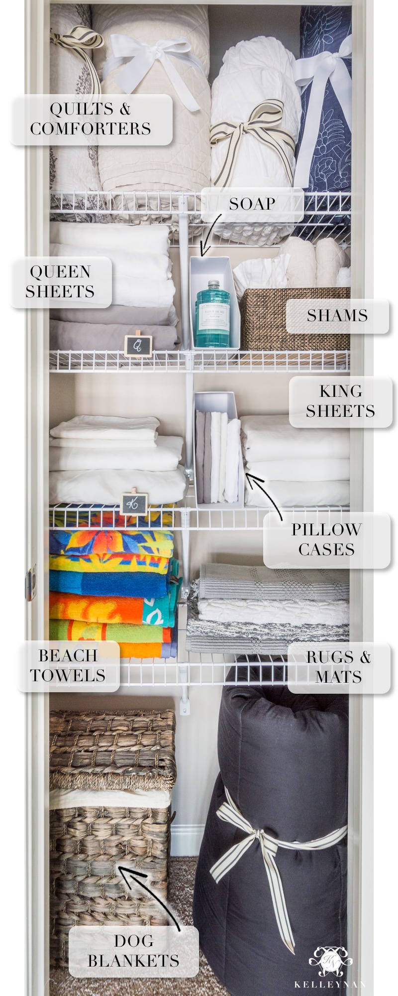 How to Fold Sheets and Towels for an Organized Linen Closet