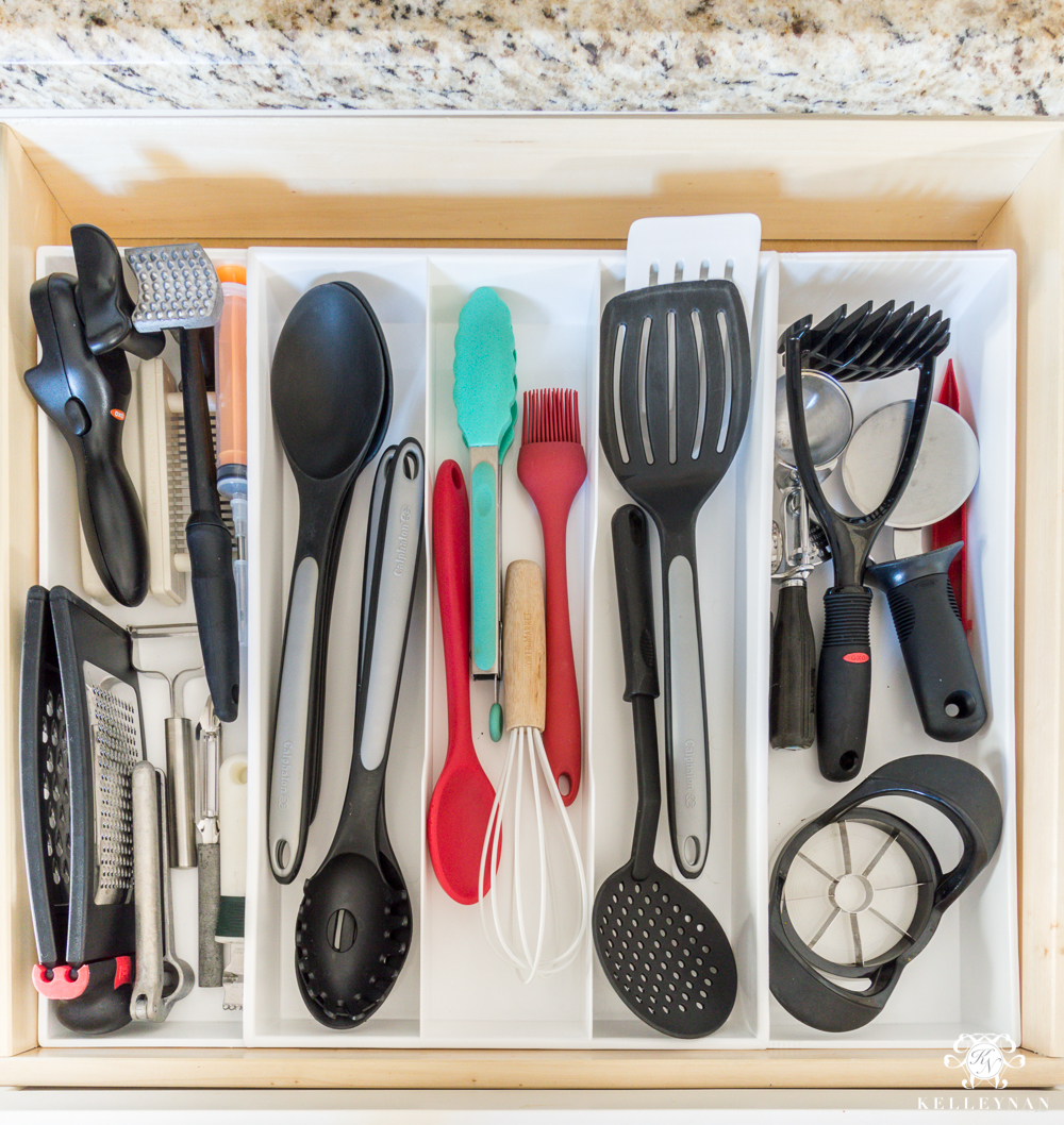 Best organization solution for kitchen utensils with the best drawer organizer