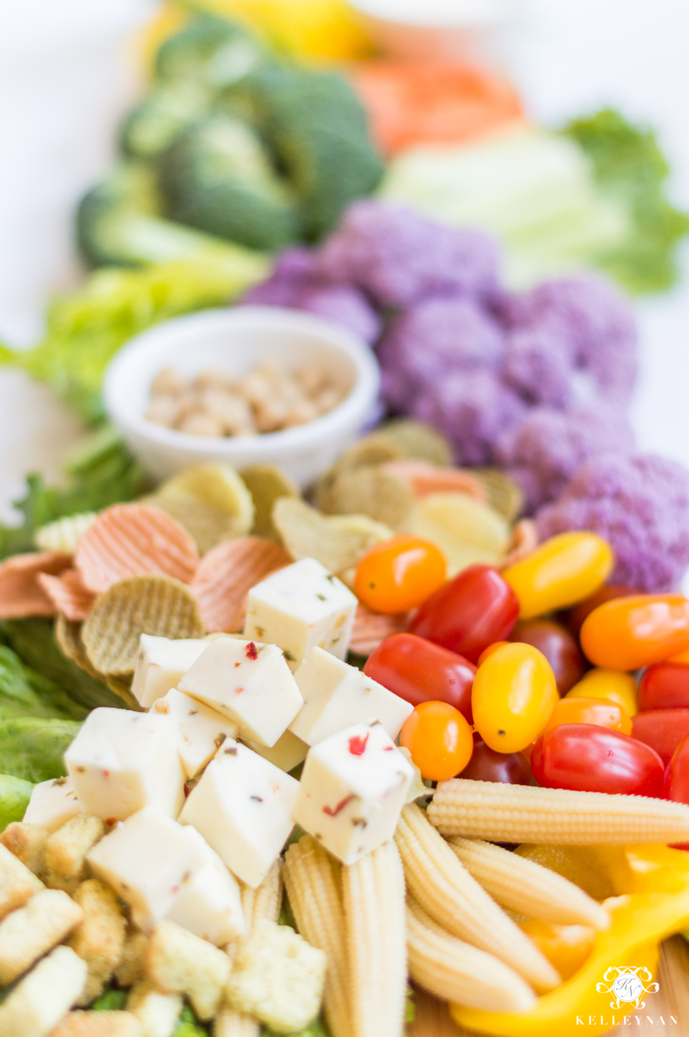 Veggie display for a party or date night