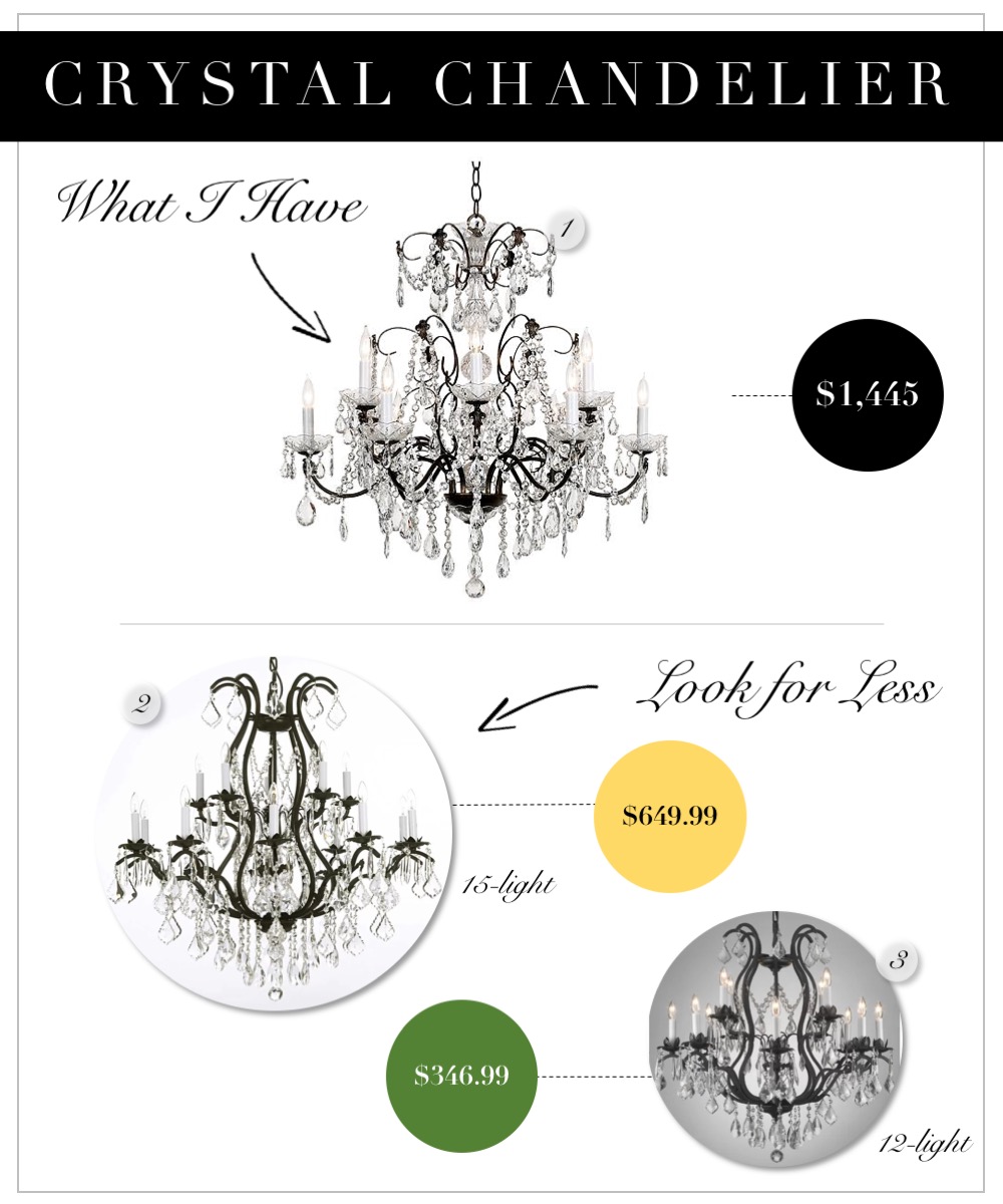 Crystal Chandeliers that are affordable for the dining room