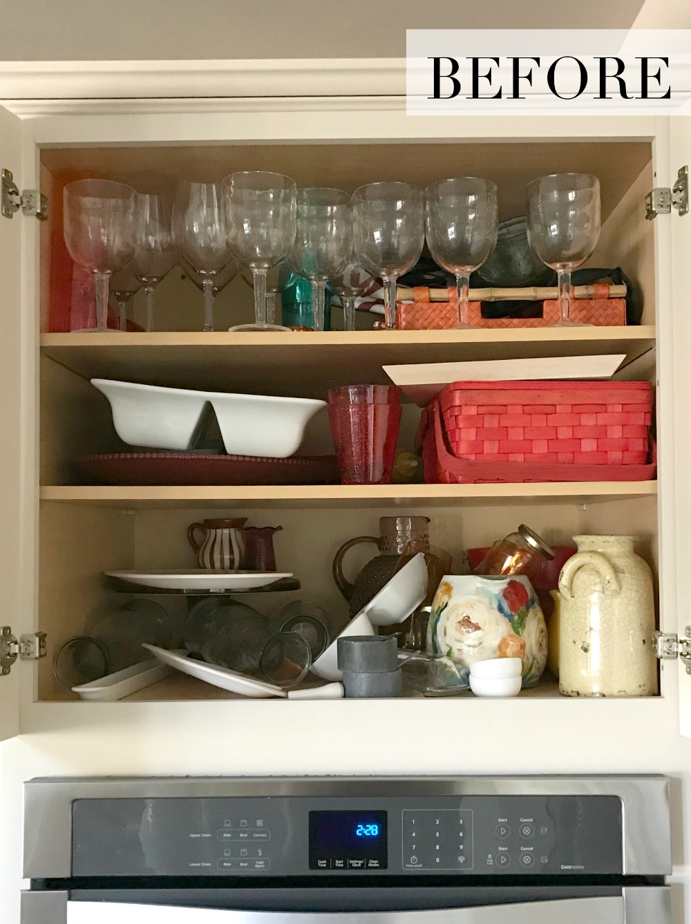 Organized Kitchen Cabinets - She Wears Many Hats