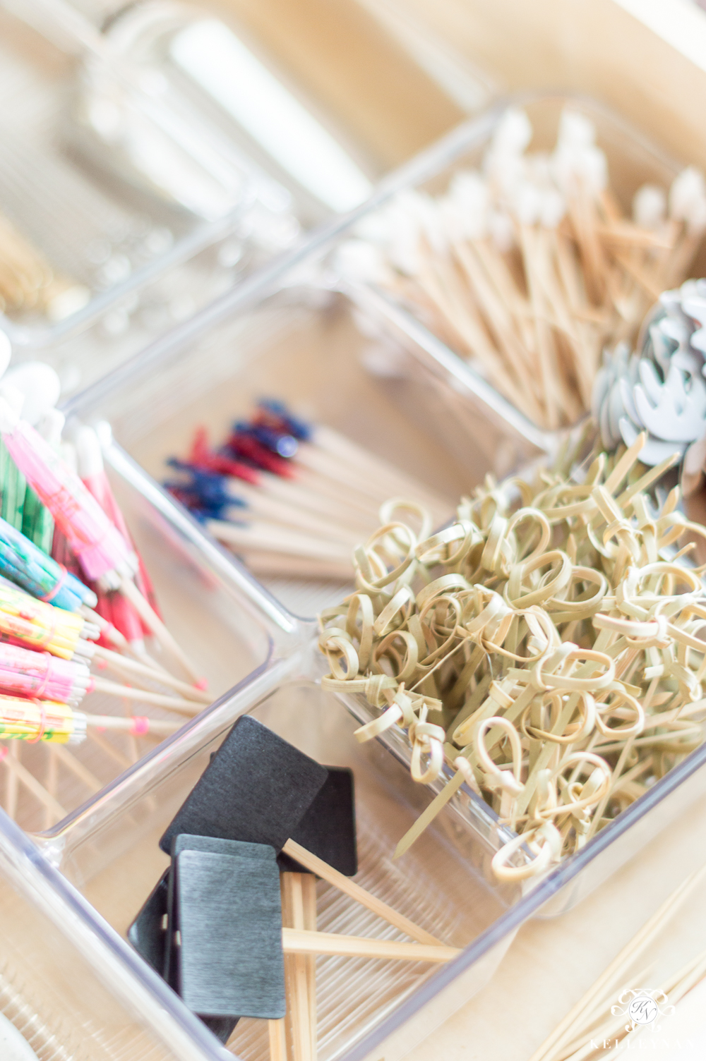 Drawer of Picks in Butler's Pantry